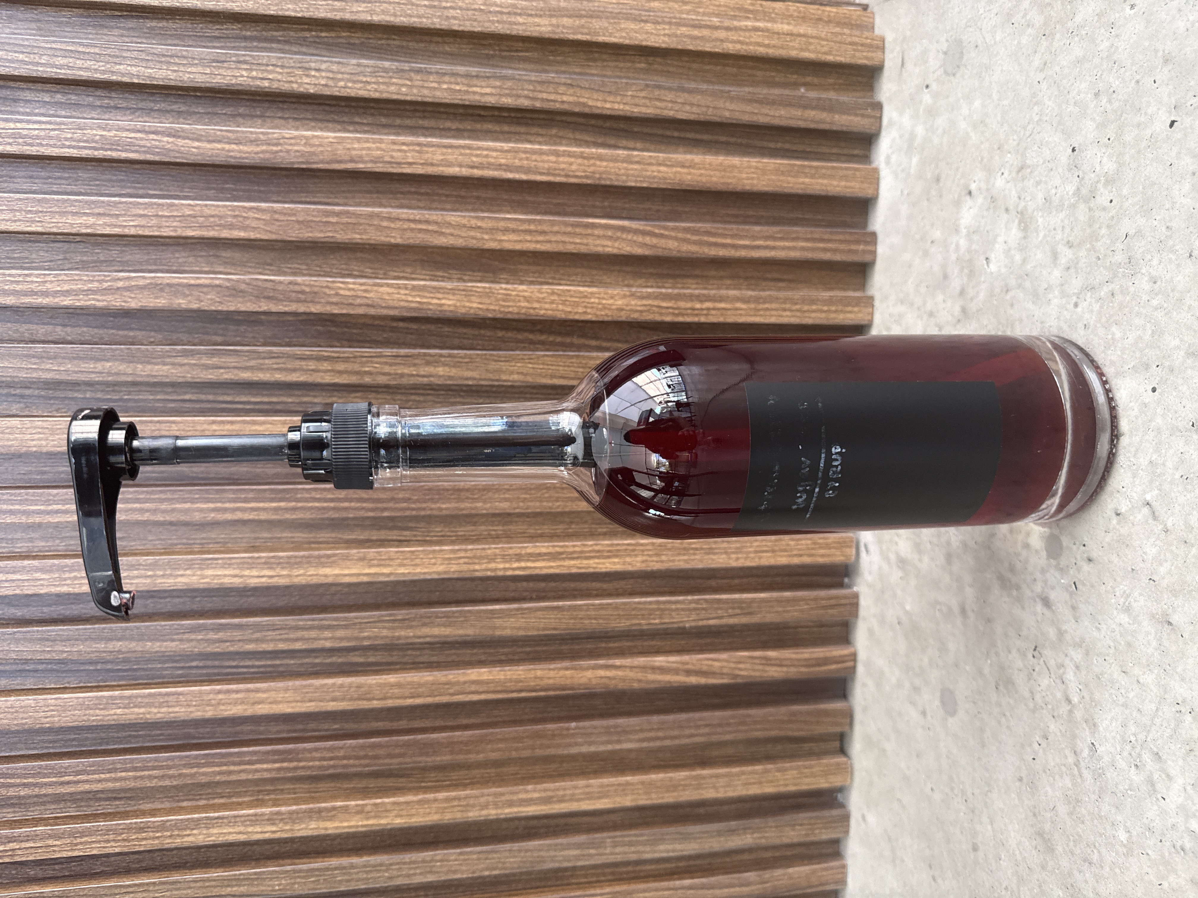 Jarabe de fresa (2 pumps)