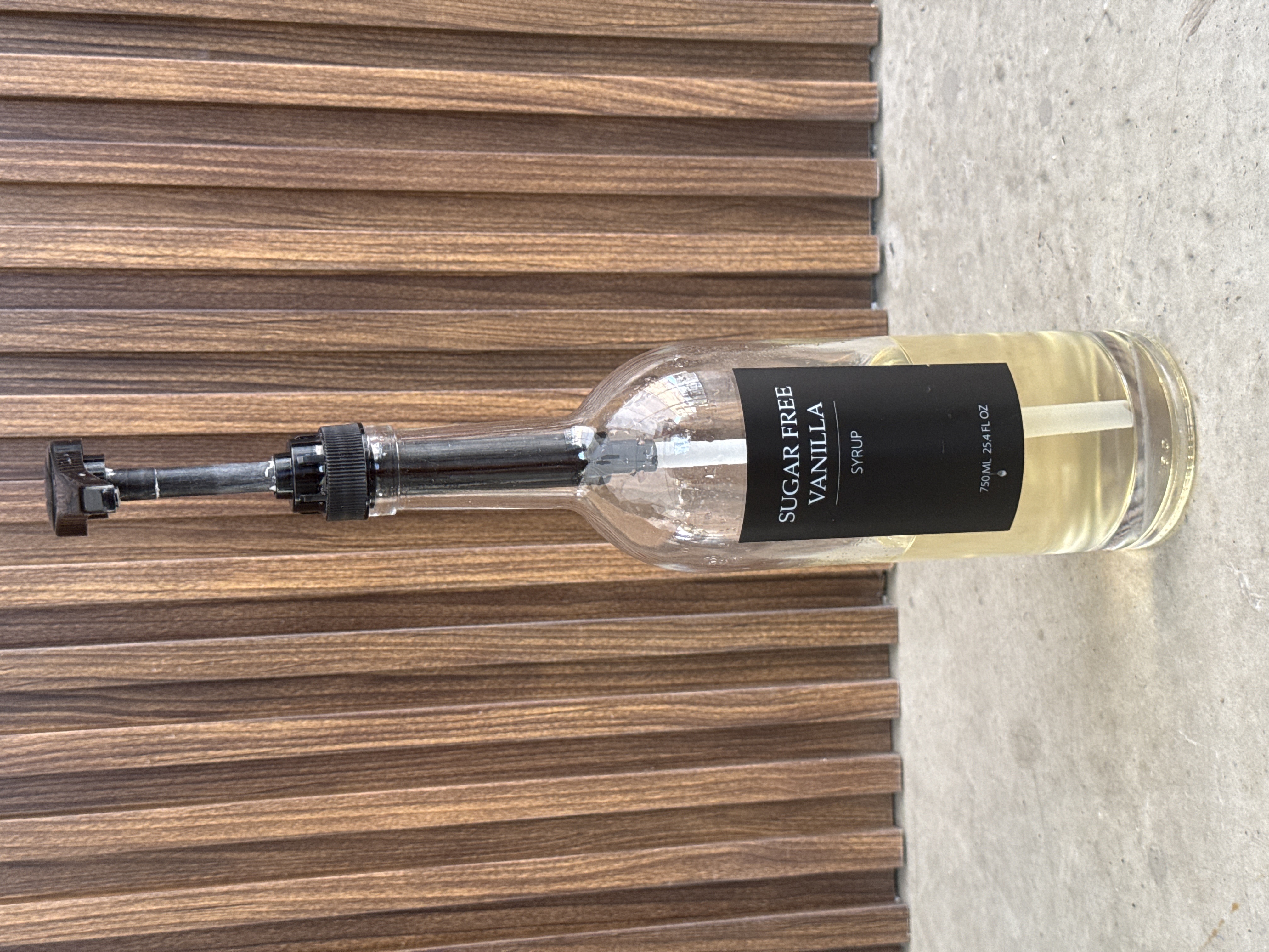 Jarabe vainilla (2 pumps)